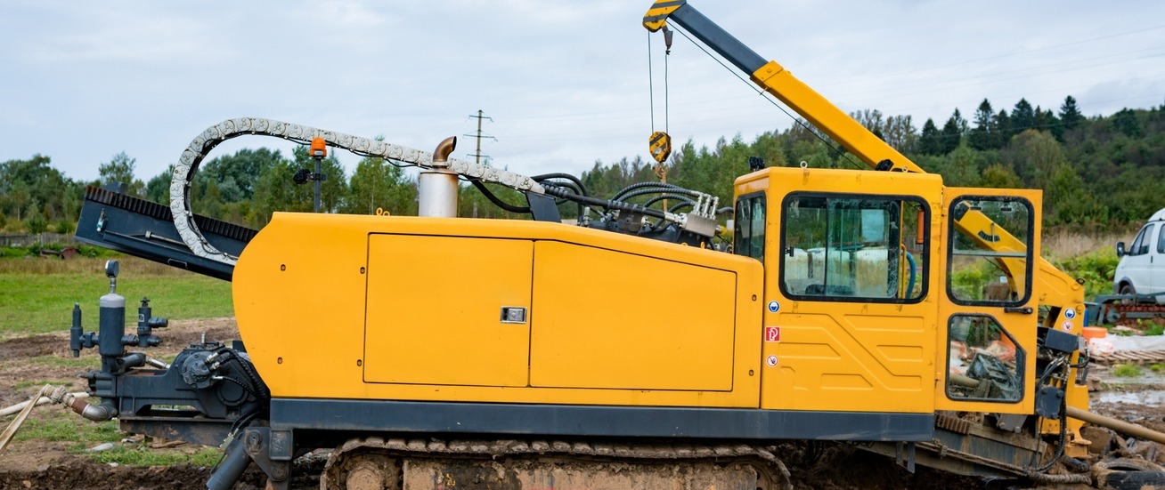 A HDD Drilling Rig